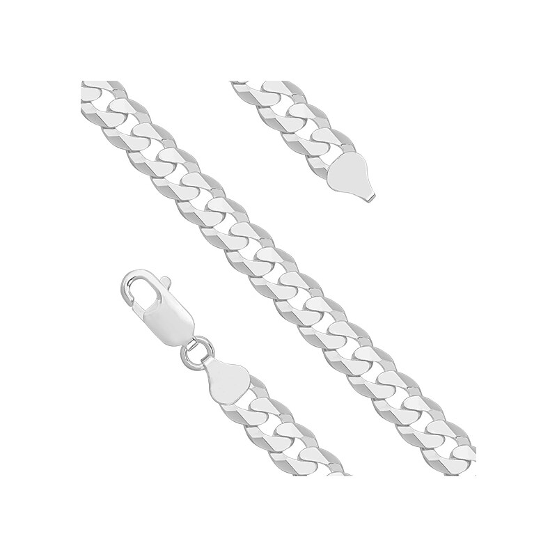 Olivie Strieborný pánsky 23cm náramok 8563 51539092