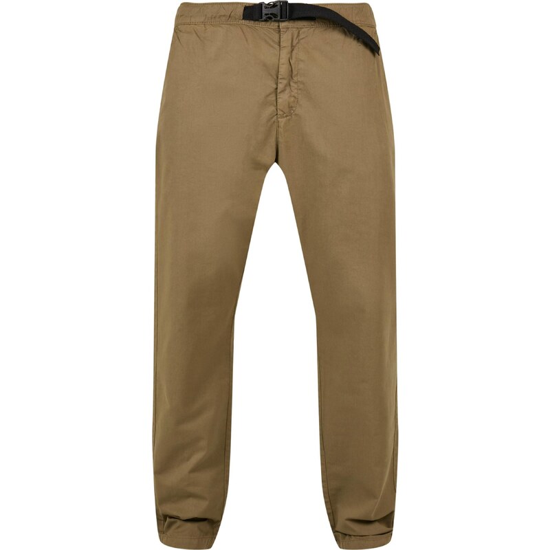 Urban Classics Chino nohavice olivová / čierna 29872569