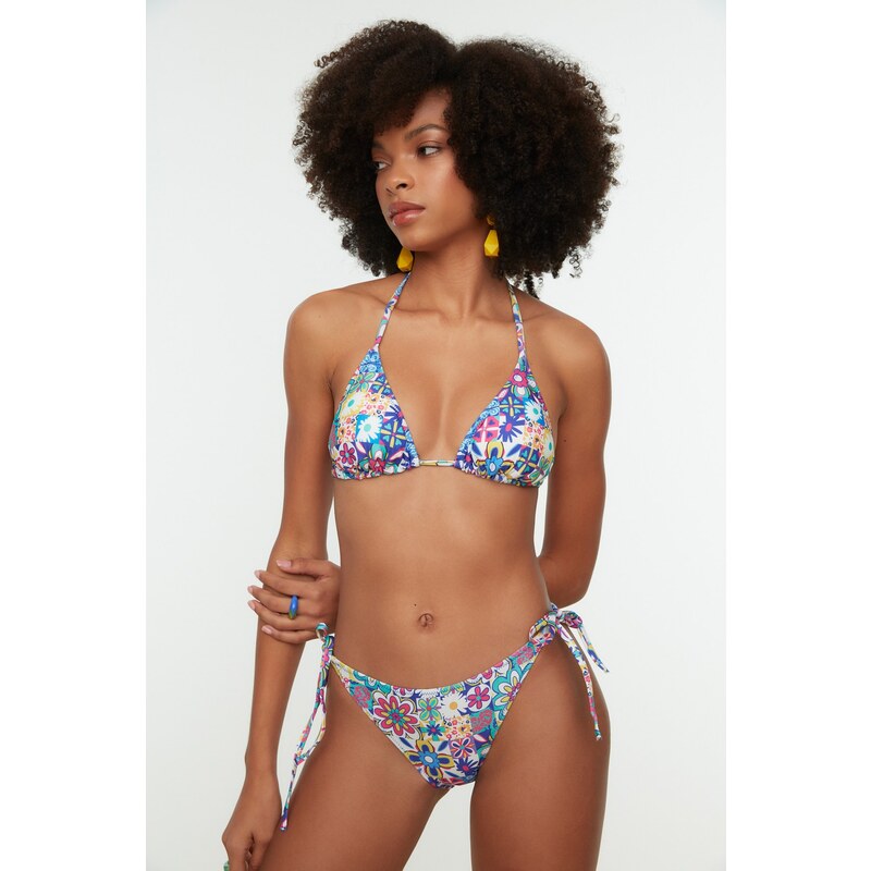 Bikiny spodný diel Trendyol Floral patterned 50633763