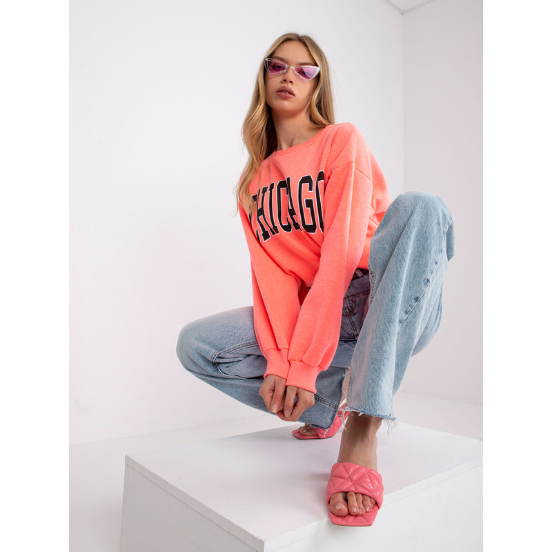 ex moda Sweatshirt-EM-BL-617-C.29X-fluo pink 64792591