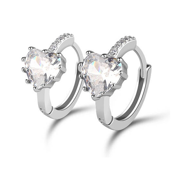 Dámske strieborné náušnice ADORA 29909266