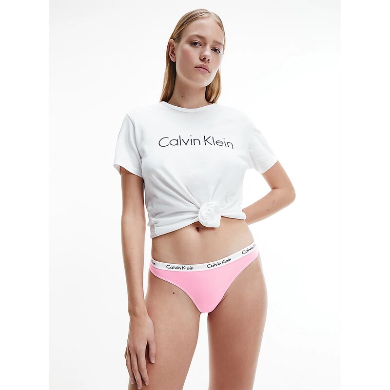 Dámske tangá D1617E - V1U - Vínová - Calvin Klein 29913919