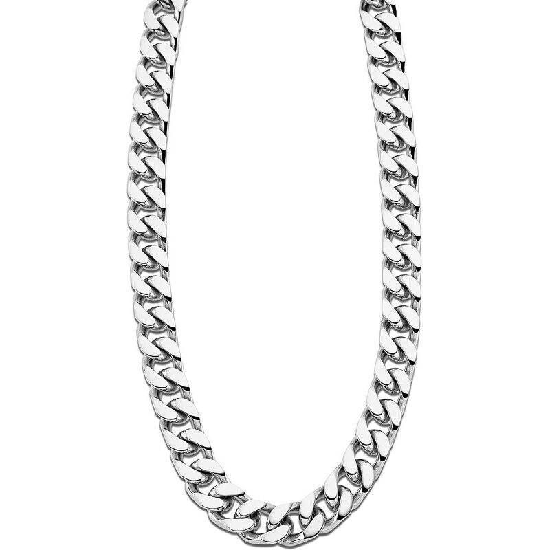 Lotus Style Masívny oceľový náhrdelník pre mužov Men in Black LS1933-1 66589750