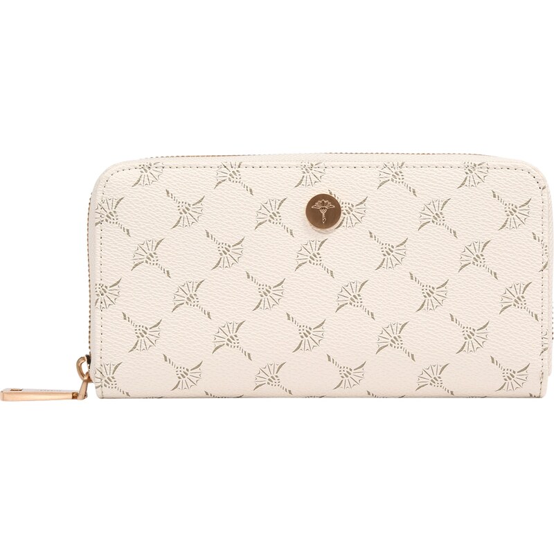 JOOP! Peňaženka Cortina Melete zlatá / dymovo šedá / šedobiela 29948152