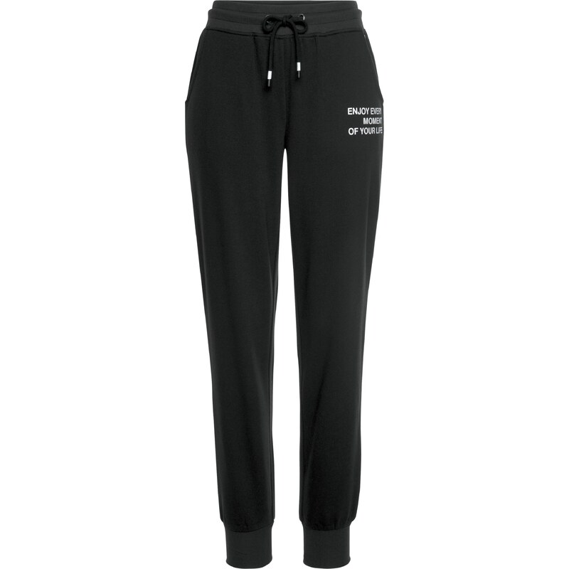 BUFFALO Nohavice čierna / biela 67284658