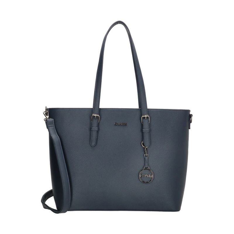 Charm London Tmavomodrá prémiová shopper kabelka „Rachel“ 64840991