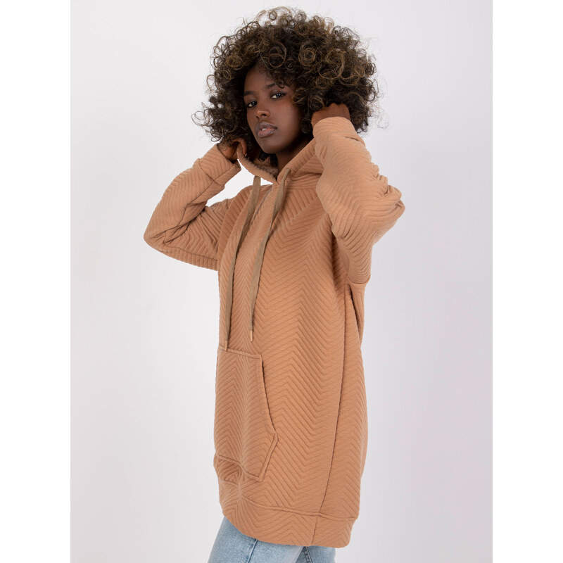RUE PARIS Sweatshirt-RV-BL-7487.66-camel 64684088