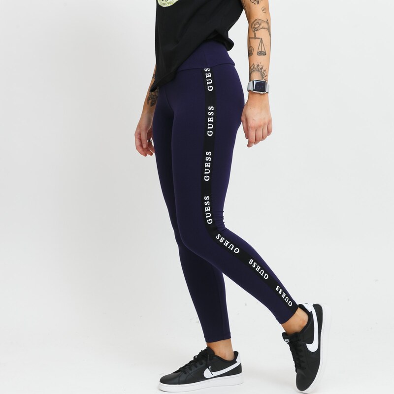 Guess aline leggings 4/4 eco j. str BLUE 