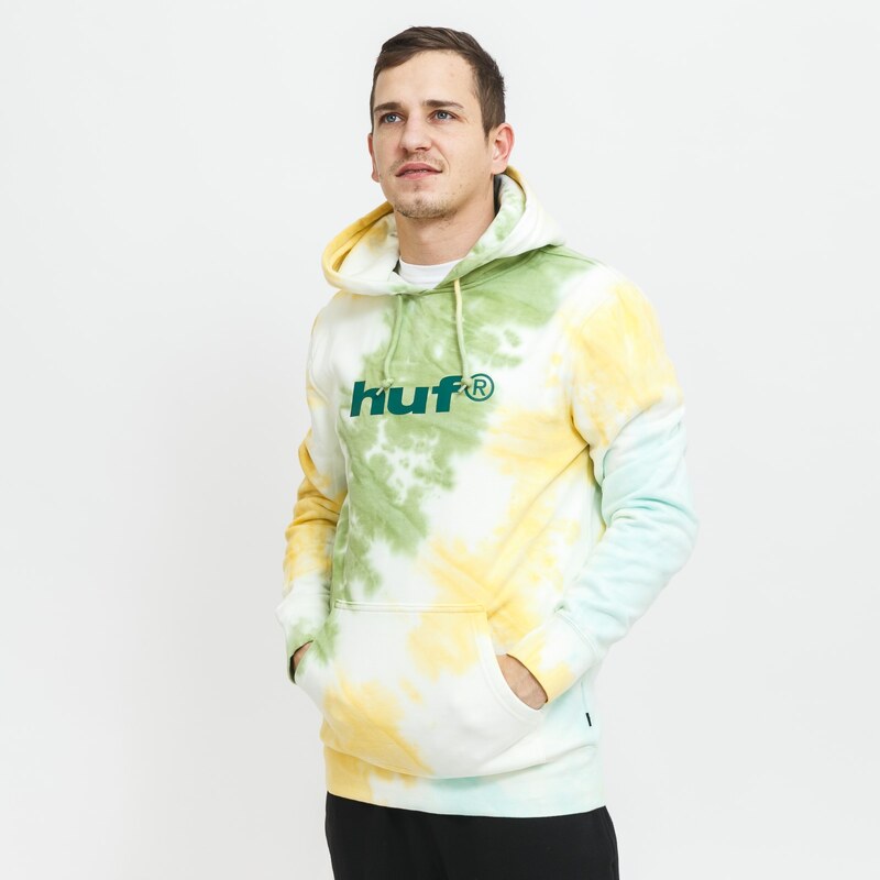 HUF Lo-Fi Tiedy Hoodie GOLD 30133489