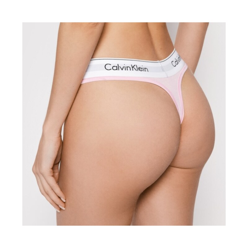 Dámske tangá F3786E - 2NT svetlo ružová - Calvin Klein 32918167