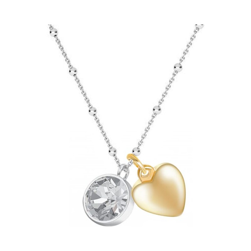 SWAROVSKI Elements Swarovski e. náhrdelník so srdcom All you need, 30159463