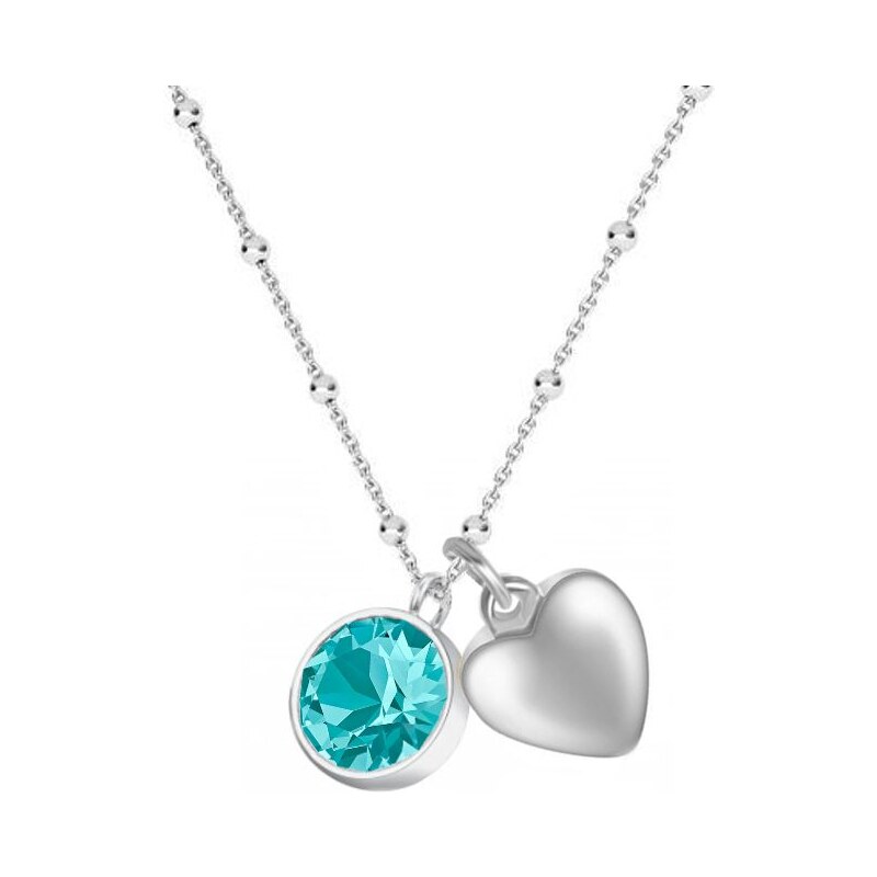 SWAROVSKI Elements Swarovski e. náhrdelník so srdcom All you need, 30159467