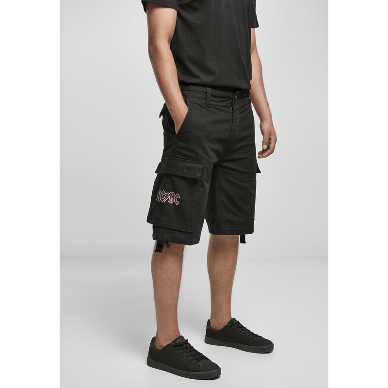 Merchcode Vintage shorts with ACDC logo black 61545215