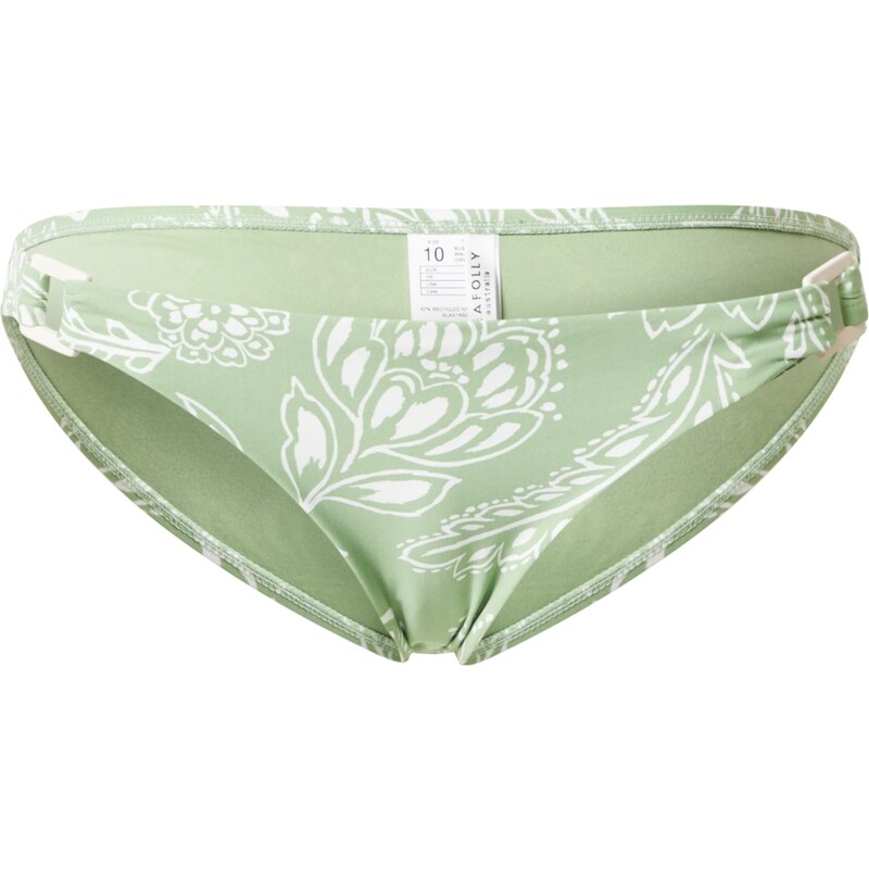 Seafolly Bikinové nohavičky svetlozelená / biela 62335076
