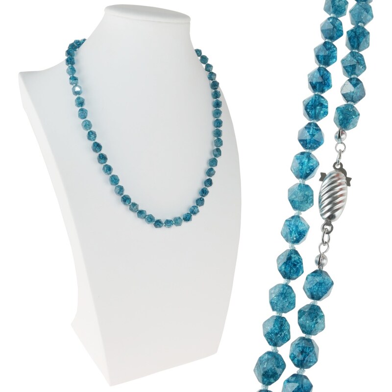 Alexis Marten Náhrdeník z polodrahokamu kyanit fazetovaný 66888614