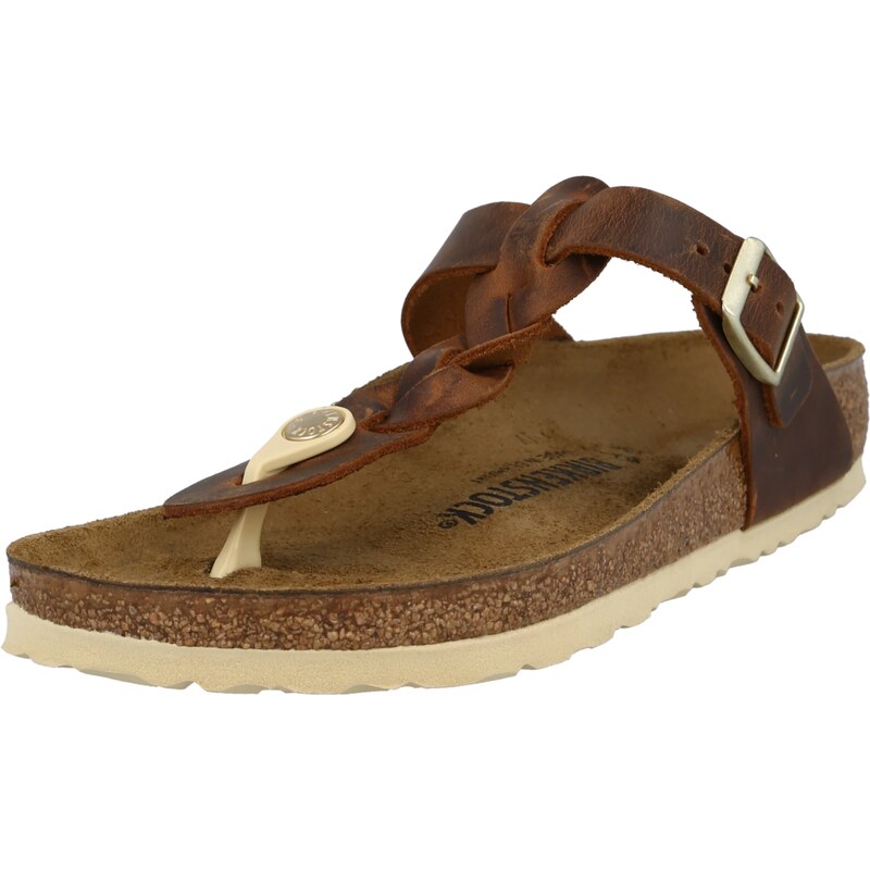 BIRKENSTOCK Žabky Gizeh gaštanová 32104963