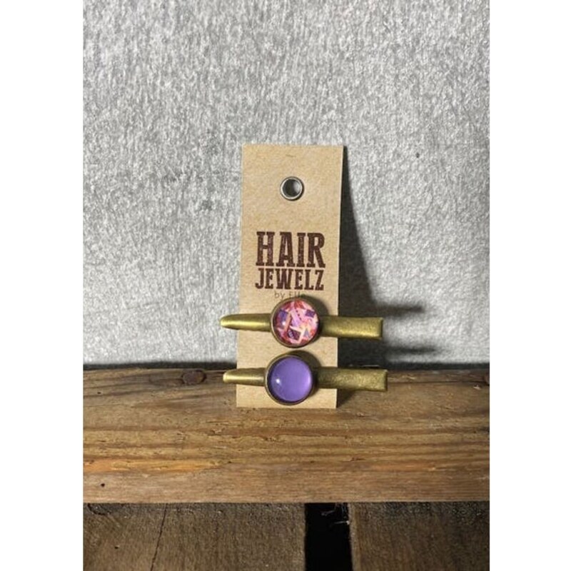 HAIR JEWELZ BY ELLE Magic Lilac mini spony do vlasov 19074179