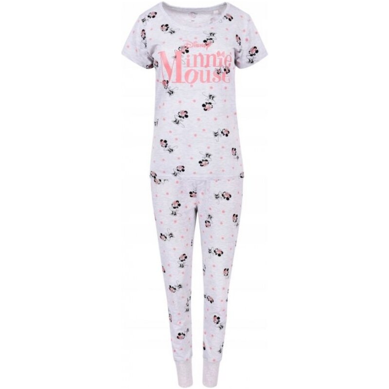 E plus M Dámske pyžamo Minnie Mouse - Disney - melírované