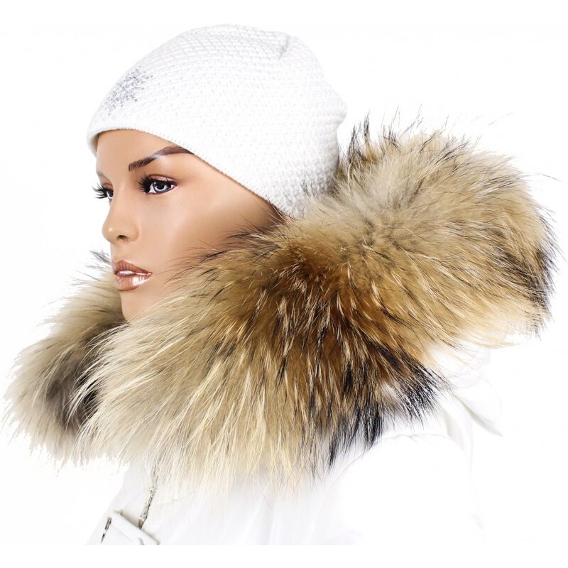 Sikora Kožušinový lem na kapucňu - golier medvedíkovec 42/6 (70 cm) 30205106