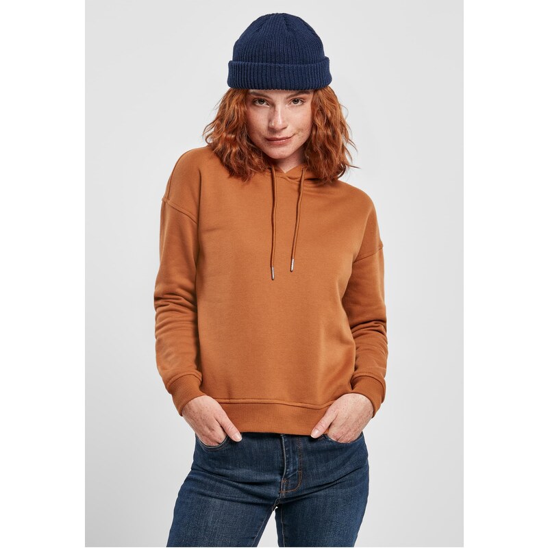 Urban Classics Womens caramel with hood 64777609