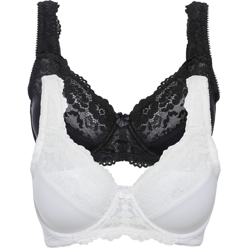 bonprix Minimizer podprsenka s vystuženými ramienkami (2 ks), farba 44790415