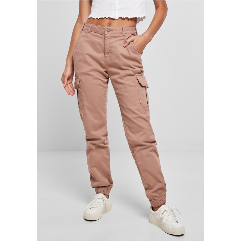 Urban Classics Womens high-waisted dukrose trousers 50660484