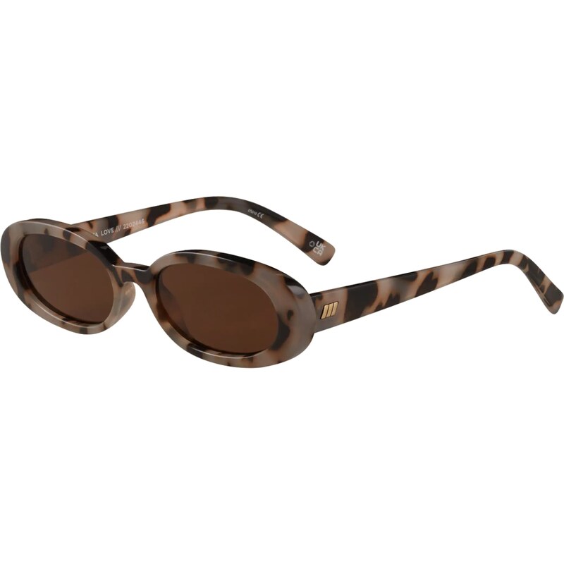 LE SPECS Slnečné okuliare Outta Love béžová / hnedá 55341425