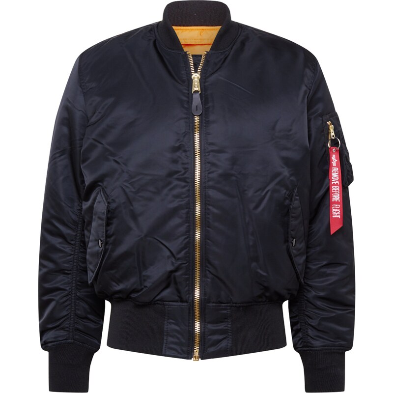 ALPHA INDUSTRIES Prechodná bunda MA-1 Heritage čierna 47374546