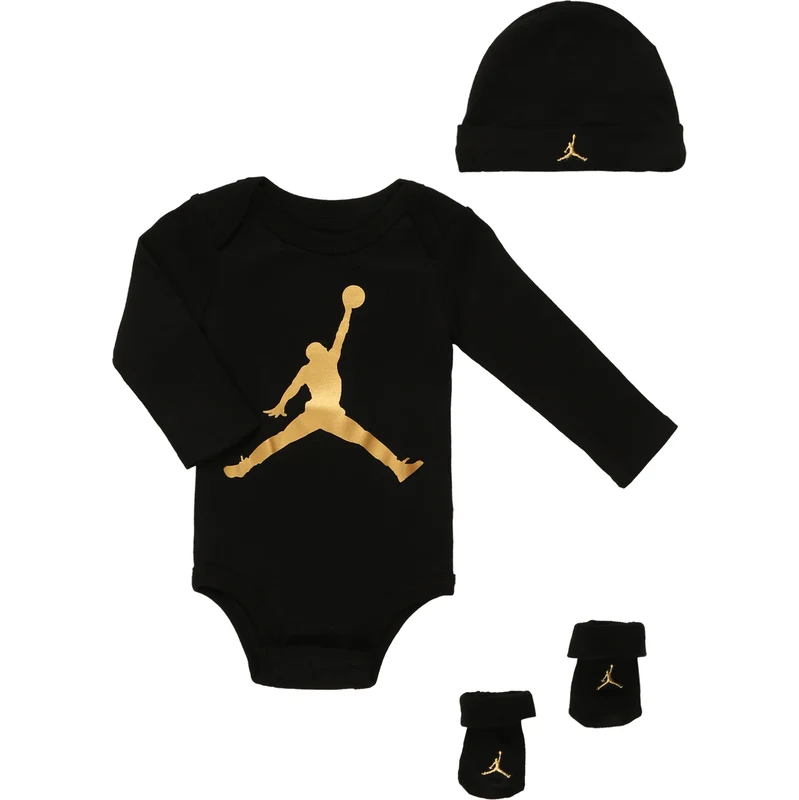 Jordan Set zlatá / čierna 66620415