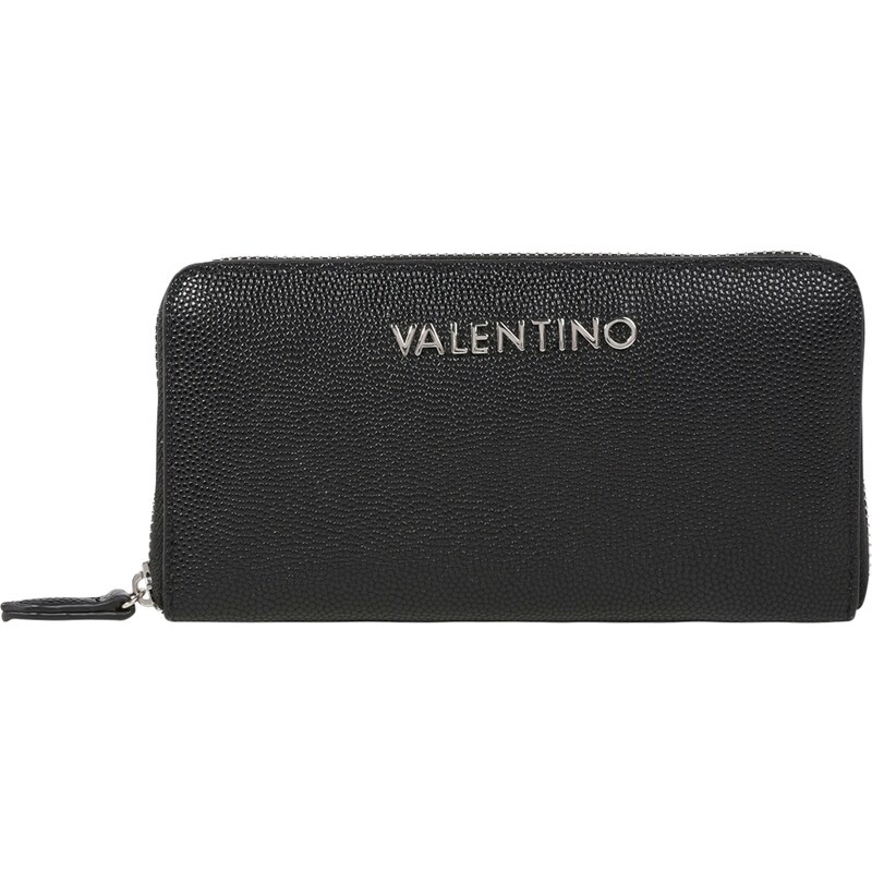 VALENTINO Peňaženka Divina čierna / strieborná 20641457