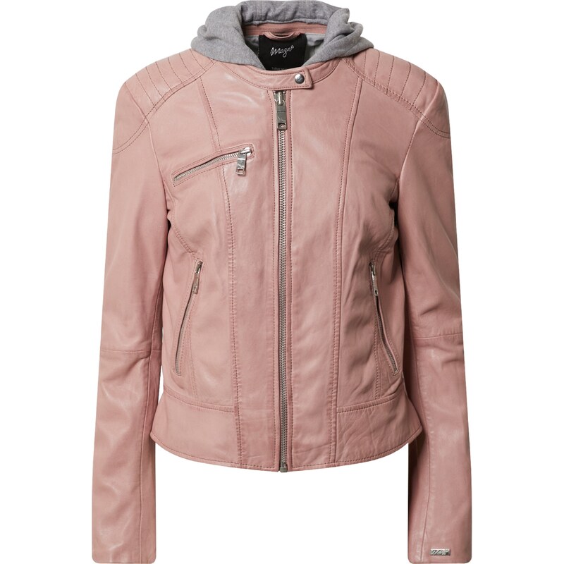 Maze Prechodná bunda Mico sivá / staroružová 54223212