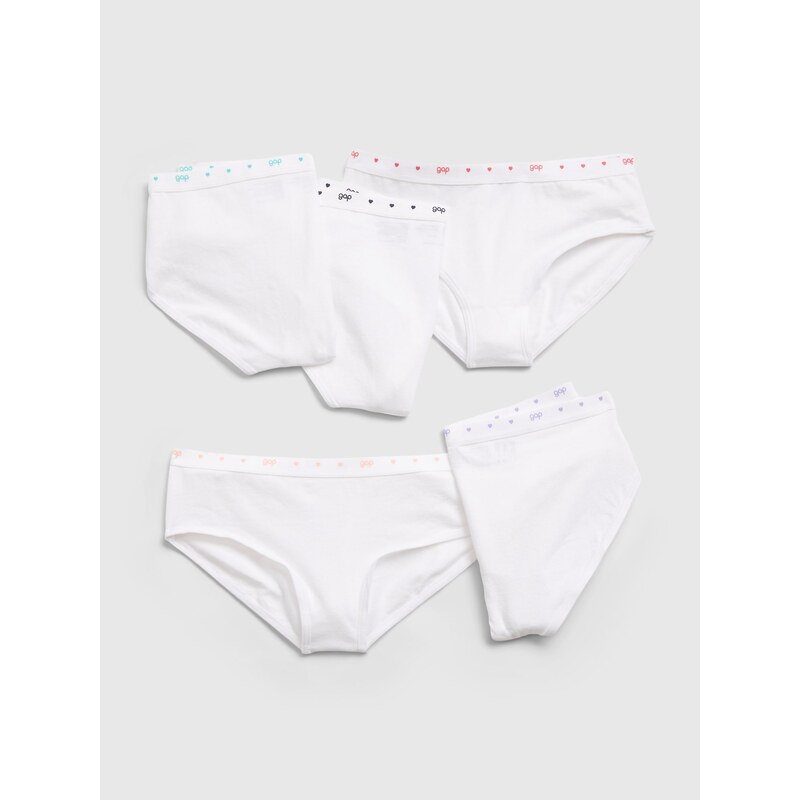 GAP Childrens underpants, 5 pcs - Girls 64622336