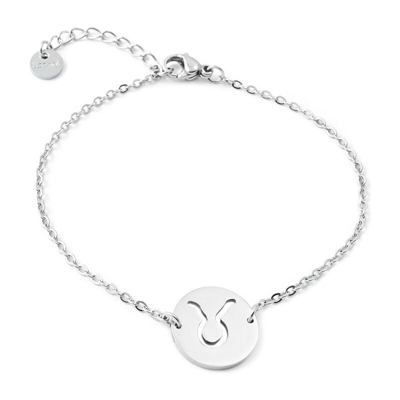 BM Jewellery Náramok znamení zverokruhu býk z chirurgickej ocele 31319096
