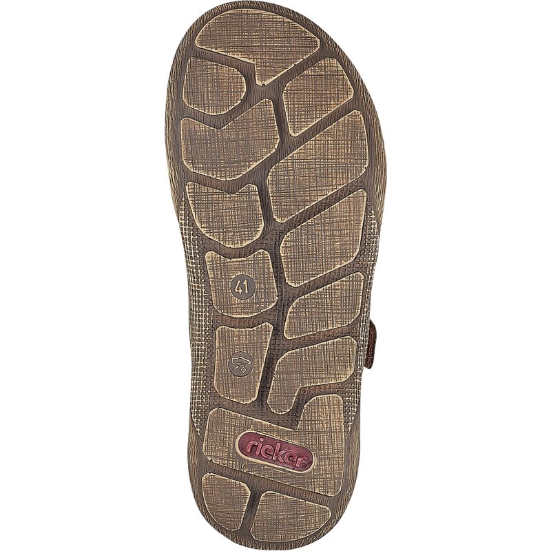 Pánske sandále RIEKER 22074-26 hnedá S4