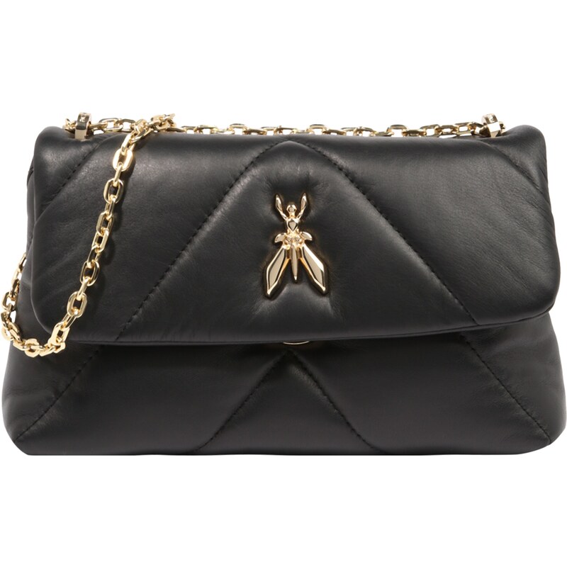 PATRIZIA PEPE Taška cez rameno zlatá / čierna 35269553