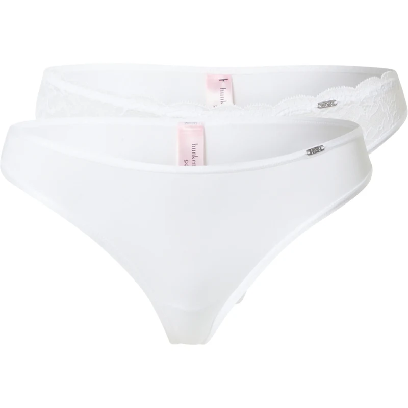 Hunkemöller Tangá Angie šedobiela 63253154