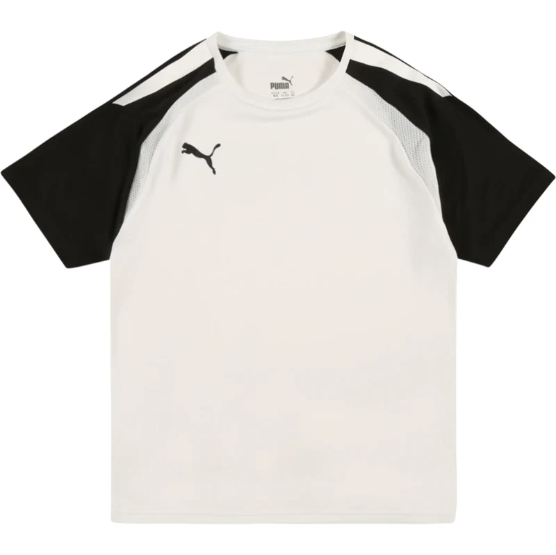 PUMA Funkčné tričko Teampacer čierna / biela ako vlna 67728368