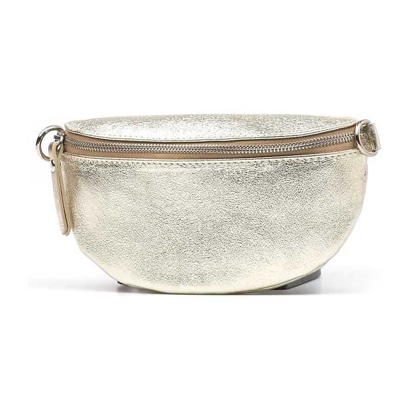 Blaire Kožená crossbody oblička Tamra zlatá 64987580