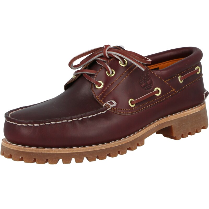 TIMBERLAND Šnurovacie topánky Authentics Classic burgundská 56627365