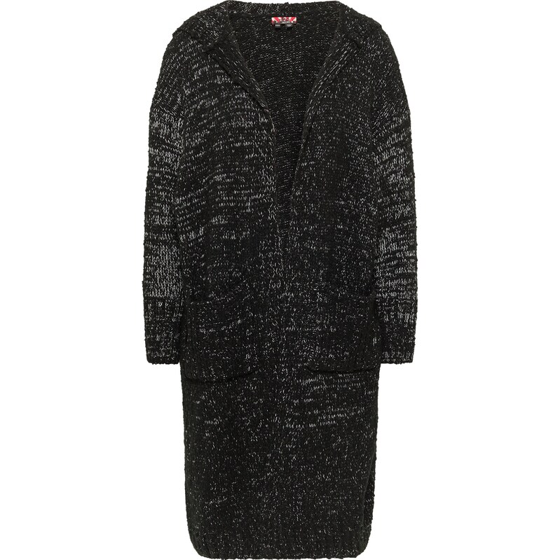 myMo ROCKS Kardigán sivá / čierna 63141417