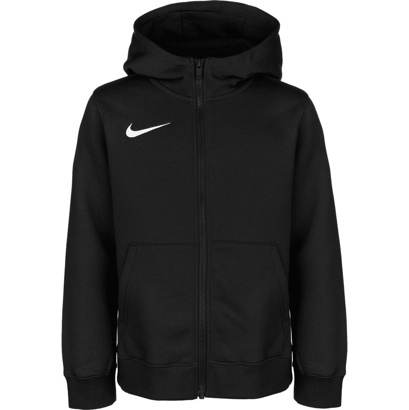 NIKE Športová mikina so zipsom Park 20 čierna / biela 67728051