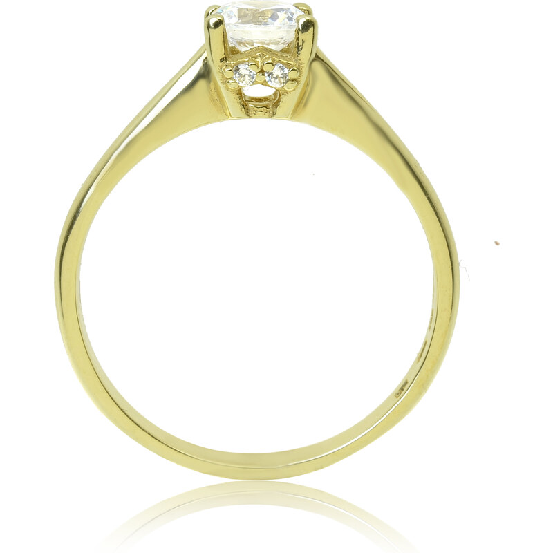 GOLDIE Zlatý prsteň s diamantmi Lyah ER451.MAX
