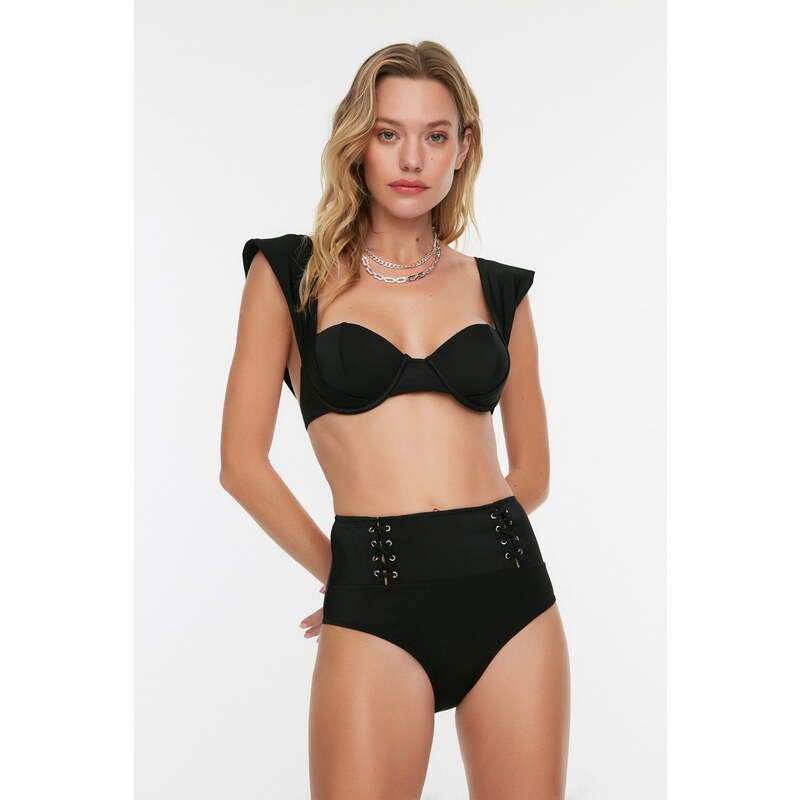 Bikiny spodný diel Trendyol High Waist 50612946