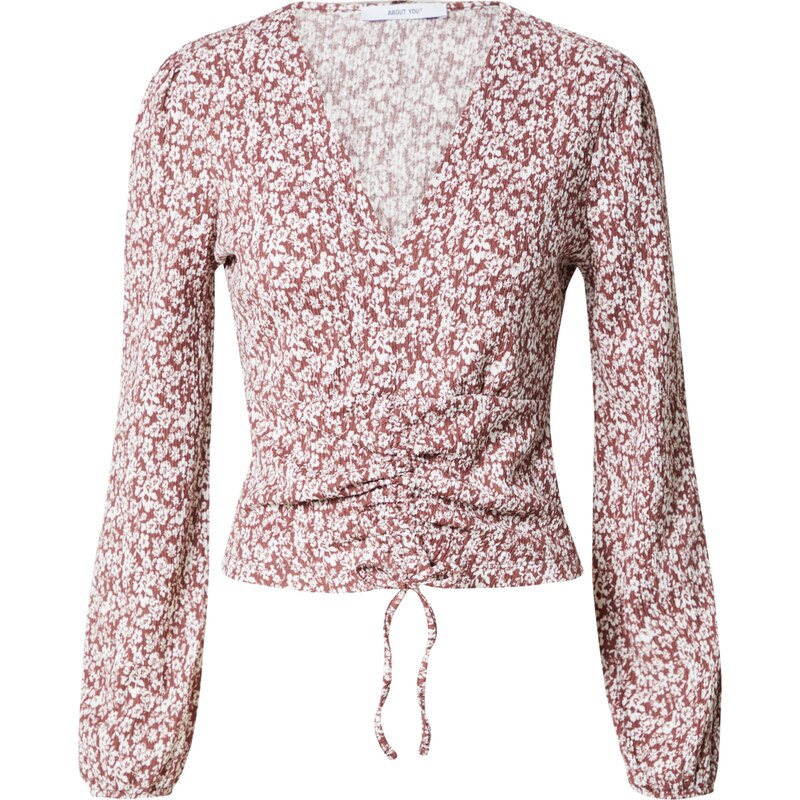 ABOUT YOU Tričko Danai hrdzavohnedá 54229100