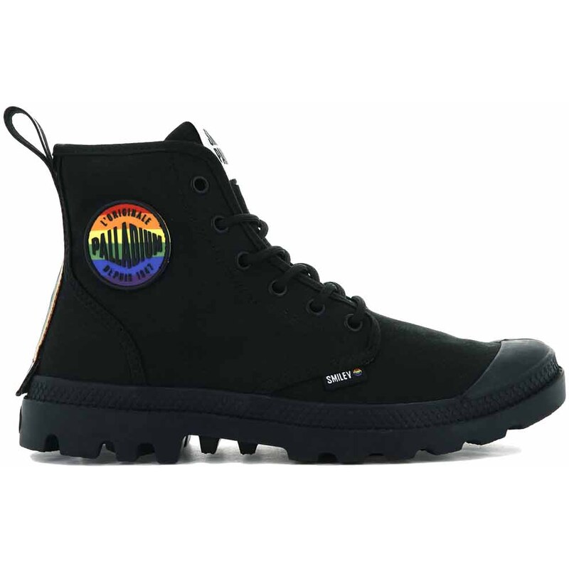 Palladium Pampa Smiley Pride - Pánske - Tenisky Palladium - Čierne - 66356126