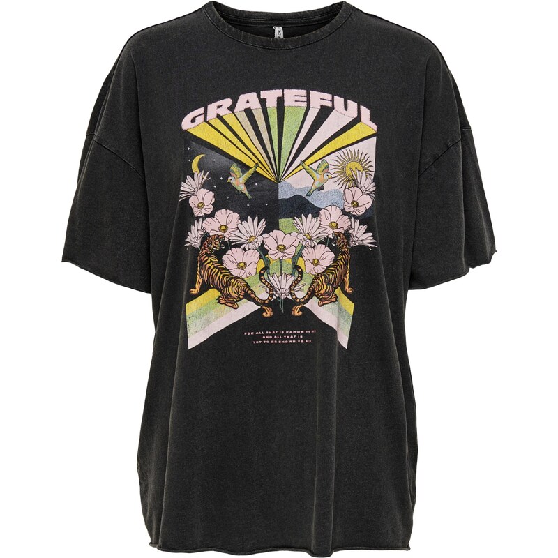 ONLY Tričko zmiešané farby / čierna 30422689