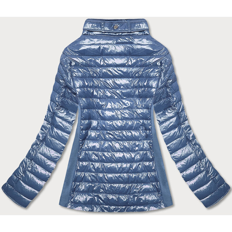 Jejmoda Dámska jarná bunda MODA7210 modrá