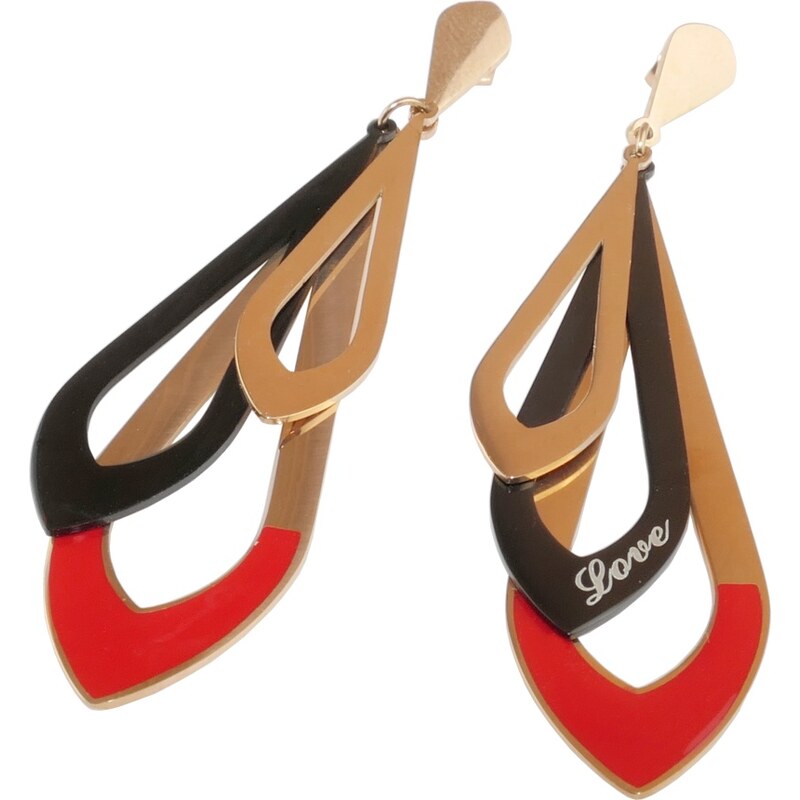 CITY STORM Dámske visiace náušnice z chirurgickej ocele Jasmine 66853591