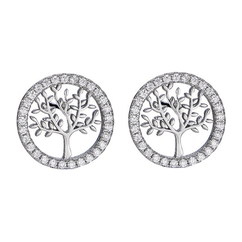 Dámske strieborné náušnice ZOELLA 30424709