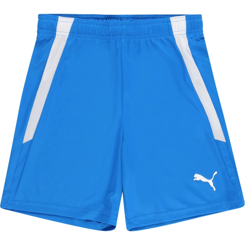 PUMA Športové nohavice TeamLiga azúrová / svetlosivá / biela 67728378